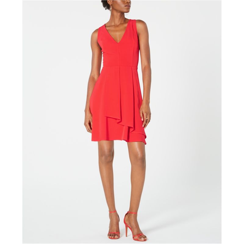19 Cooper Womens Sleeveless Fit  Flare Dress Nwt